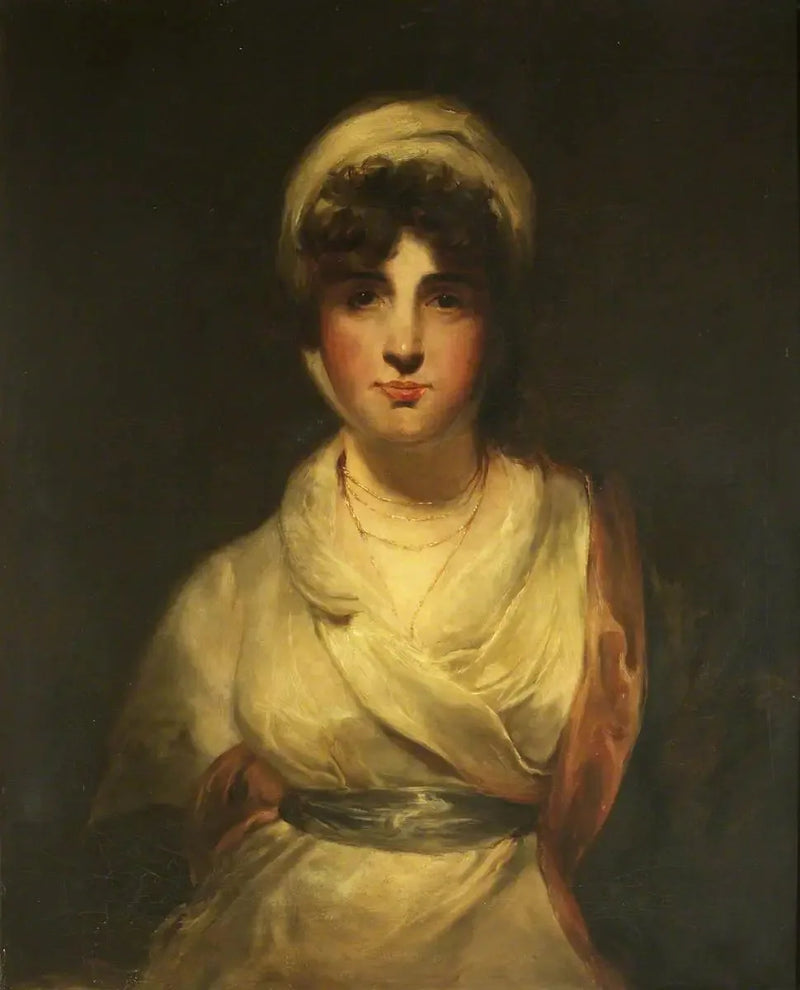 Sarah Siddons (kanske i rollen som fru Haller) i « The Stranger » - Thomas Lawrence