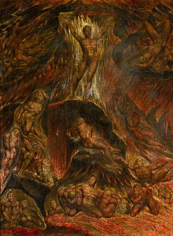 Satan som kallar sina legioner (utdrag ur 