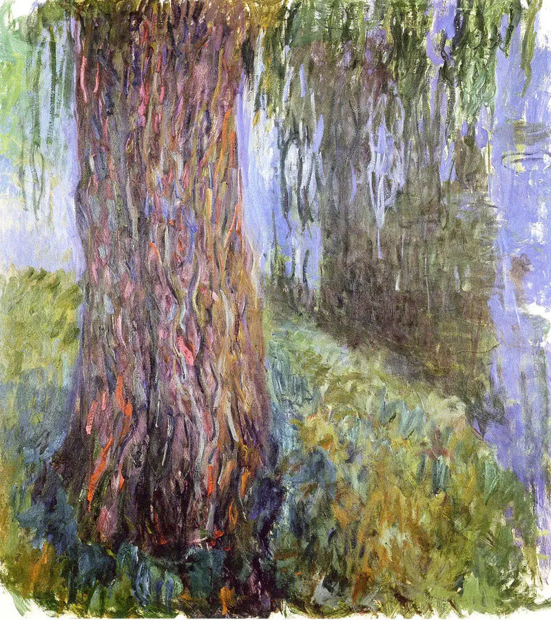 Pilkörsbär och näckrosdamm - Claude Monet