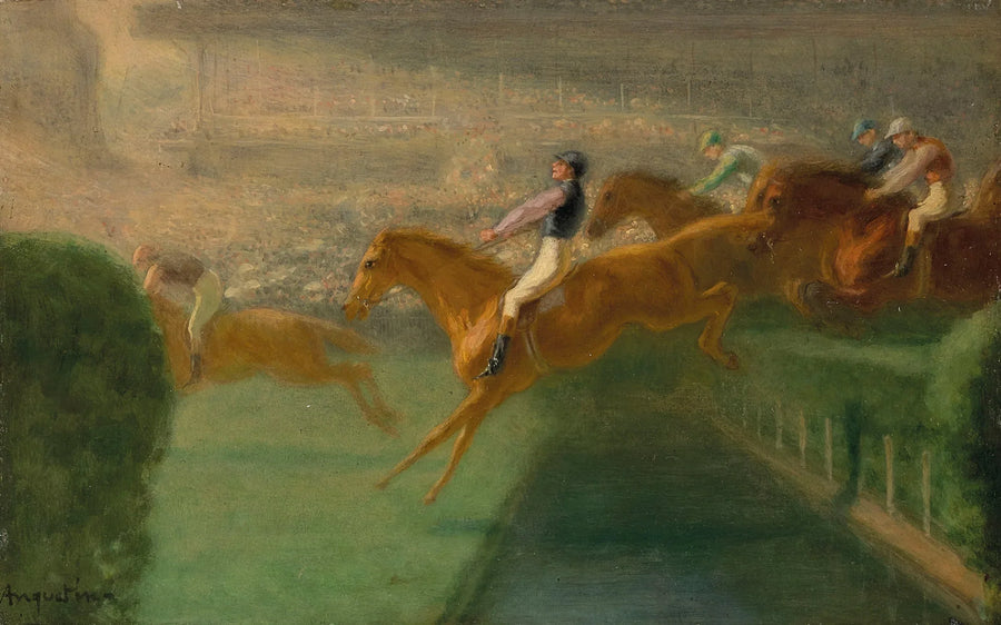 Hinderlöpning - Louis Anquetin