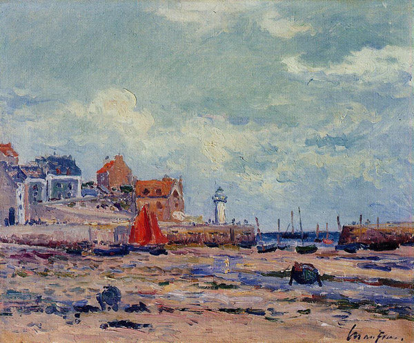 Sauzon vid lågvatten - Maxime Maufra