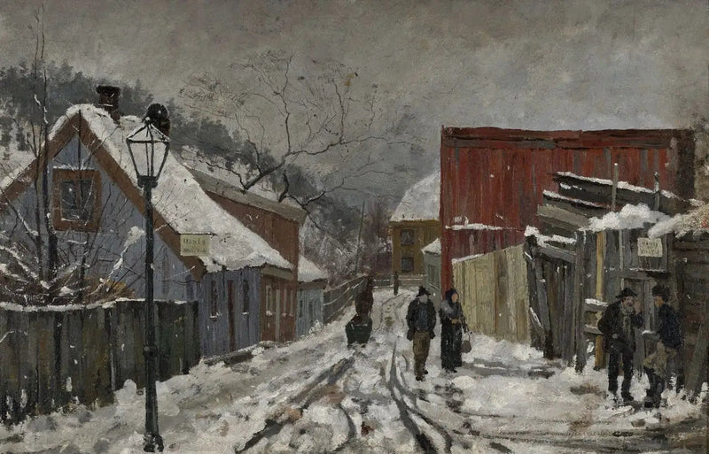 Saxegårdsgatan - Edvard Munch