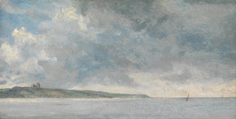 Kustscen med klippa - John Constable