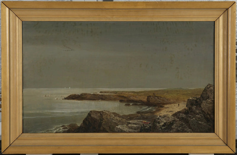 Kustscen - John Frederick Kensett