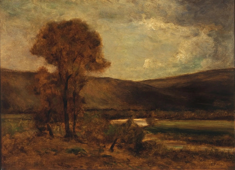 Höstscen - George Inness