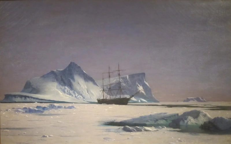 Scen i Arktis - William Bradford