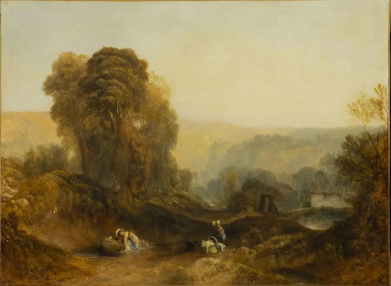 Scen i Derbyshire - J. M. W. Turner