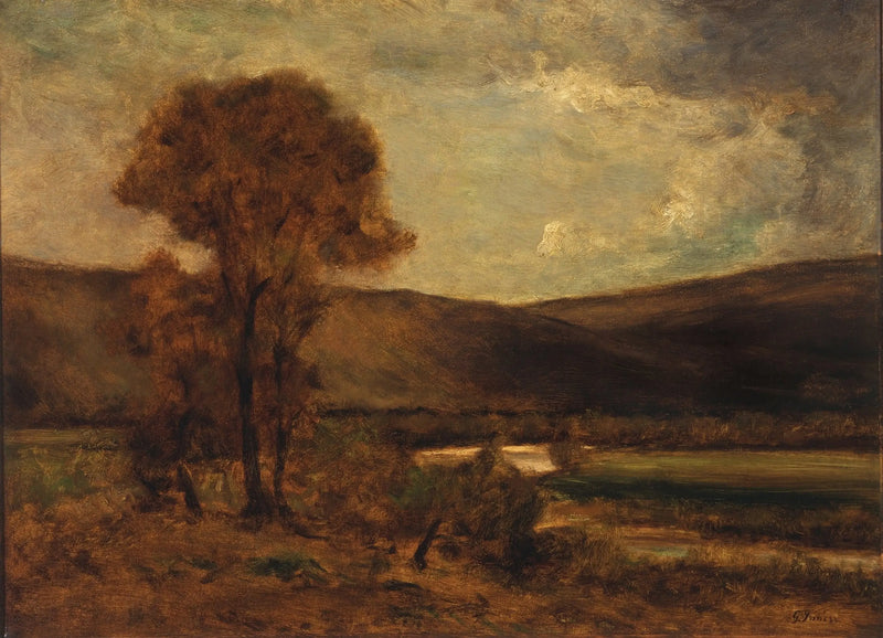 Höstscen - George Inness