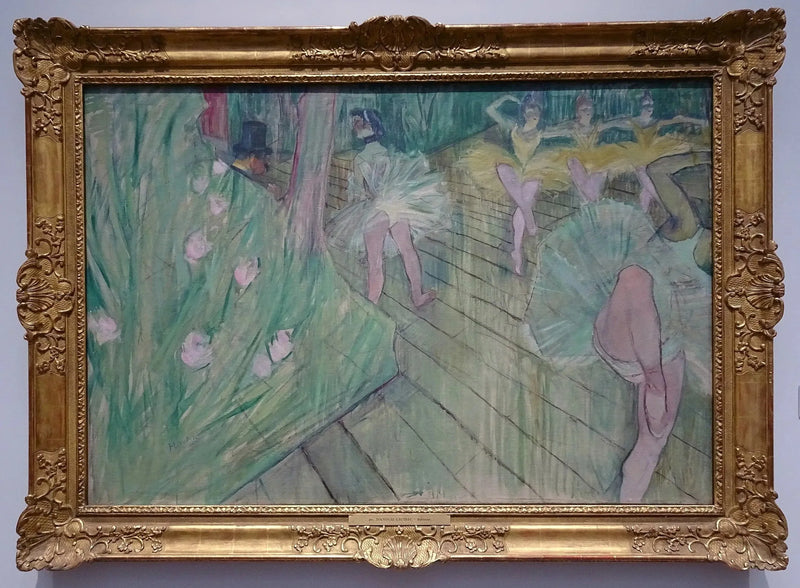 Balett scen - Henri de Toulouse-Lautrec