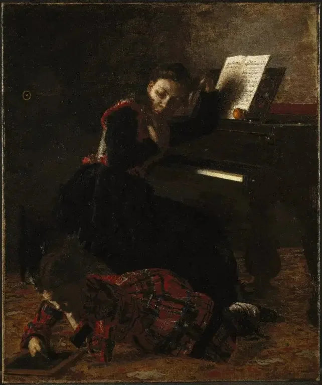 Scen från huset - Thomas Eakins