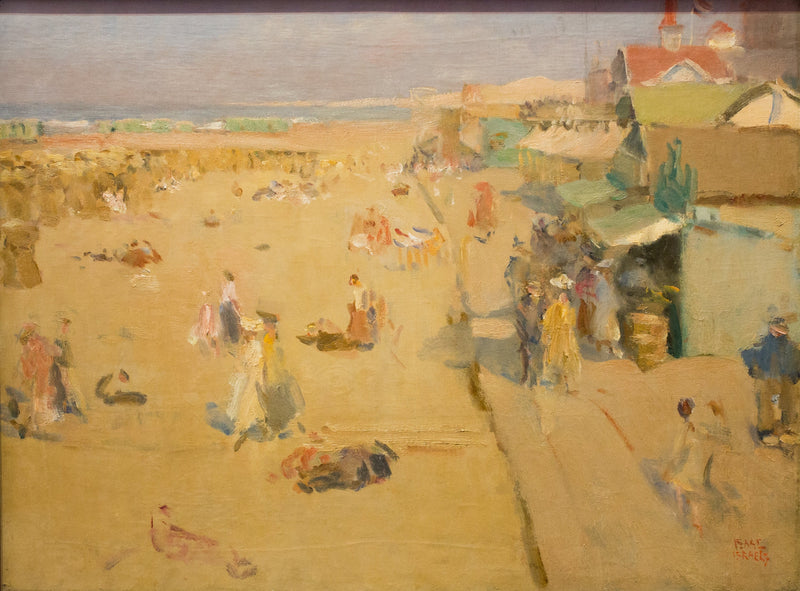Strandscen i Scheveningen - Isaac Israëls