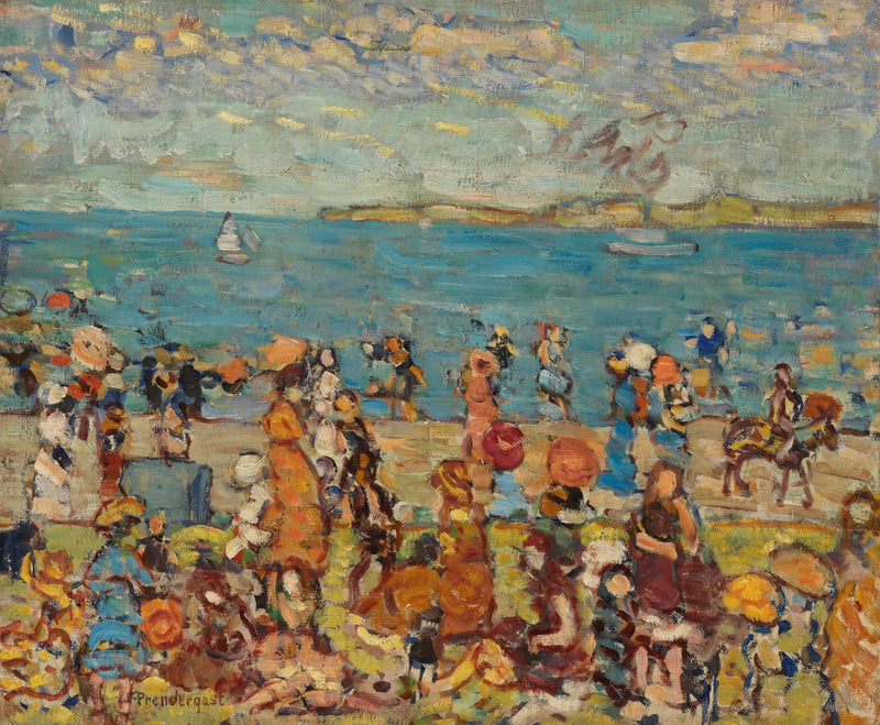 Strandscen - Maurice Prendergast