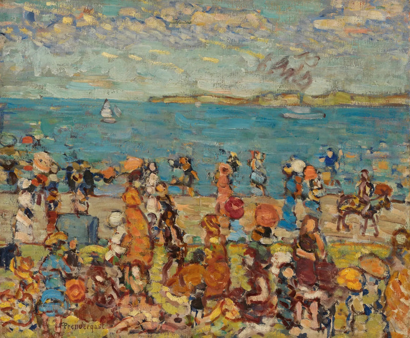 Strandscen - Maurice Prendergast