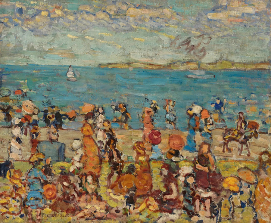 Strandscen - Maurice Prendergast