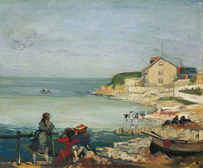 Strandscen, Swanage, Dorset - Charles Conder