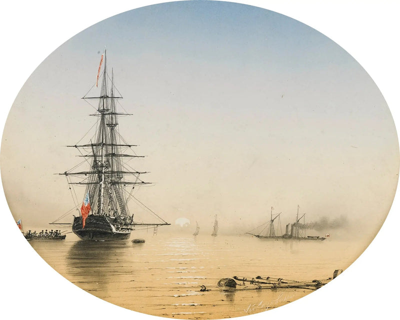 Hamnszene - Ivan Aïvazovski
