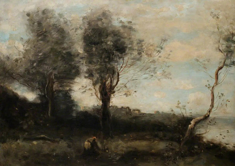 Flodscen - Jean-Baptiste Camille Corot