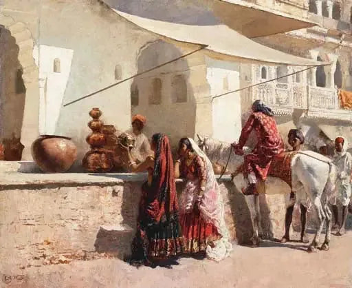 Rajasthan gatubild - Edwin Lord Weeks