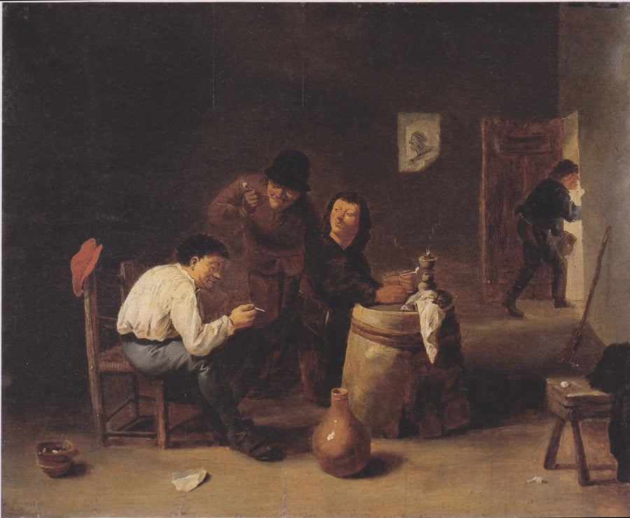 Taverna scen - David Teniers den yngre