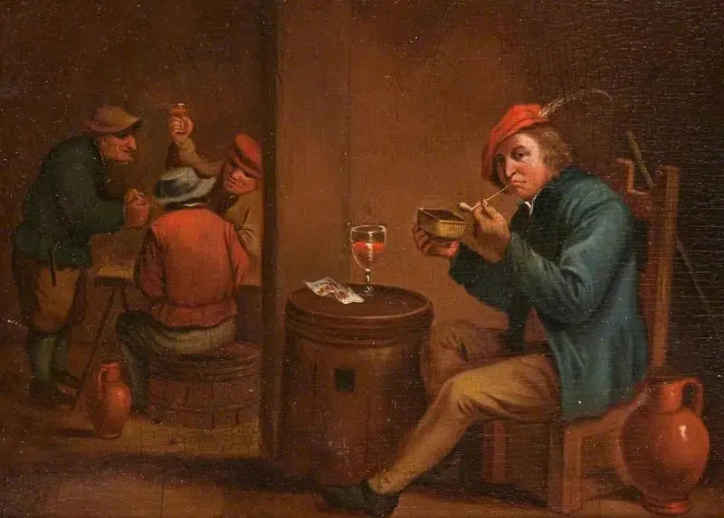 Taverna scen - David Teniers den yngre