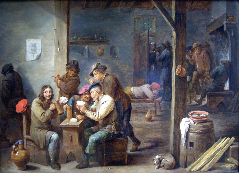 Taverna scen - David Teniers den yngre