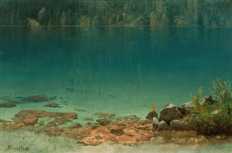 Lakescen - Albert Bierstadt