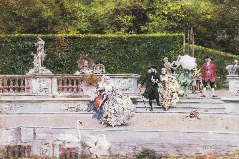 Galant scen - Giovanni Boldini