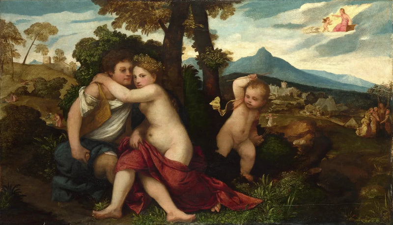 Mythologisk scen - Paul Véronèse