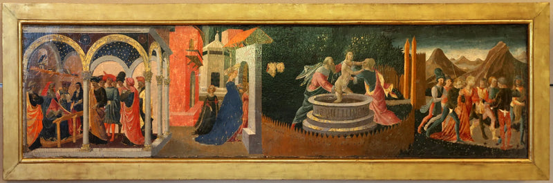 Historiska scenerier av Suzanne: Suzanne och de äldre - Zanobi Strozzi