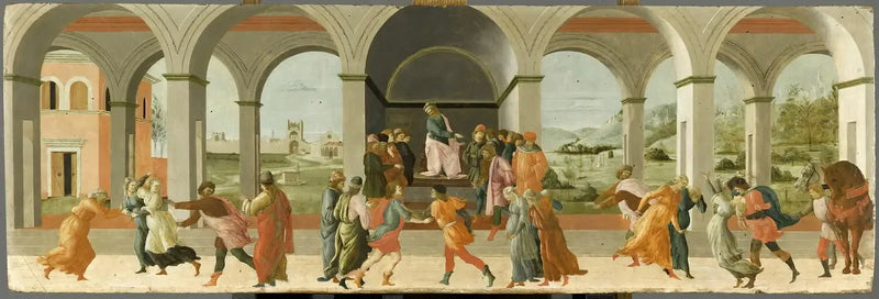 Virginiehistoriens scener - Filippino Lippi