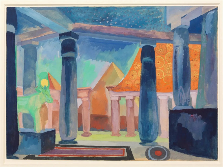 Scenografi för Kleopatra - Robert Delaunay