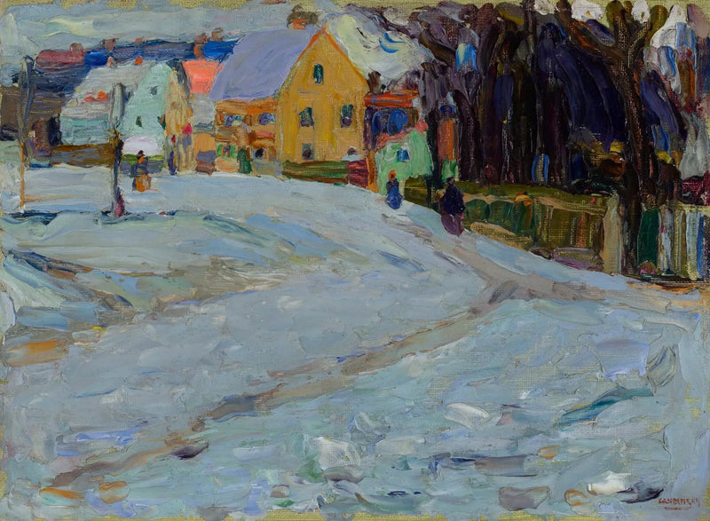 Schwabing - Plats Nikolai - Vassily Kandinsky