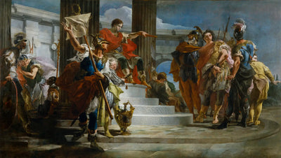 Scipion l’Africain libérant Massiva - Giovanni Battista Tiepolo - Alpha Reproduction