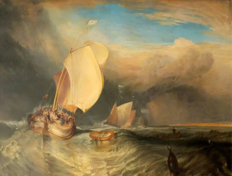 Havslandskap - J. M. W. Turner