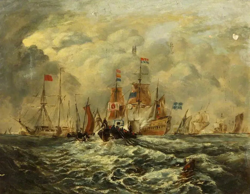 Havslandskap - J. M. W. Turner