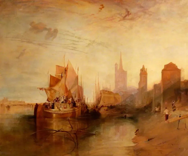 Havslandskap - J. M. W. Turner
