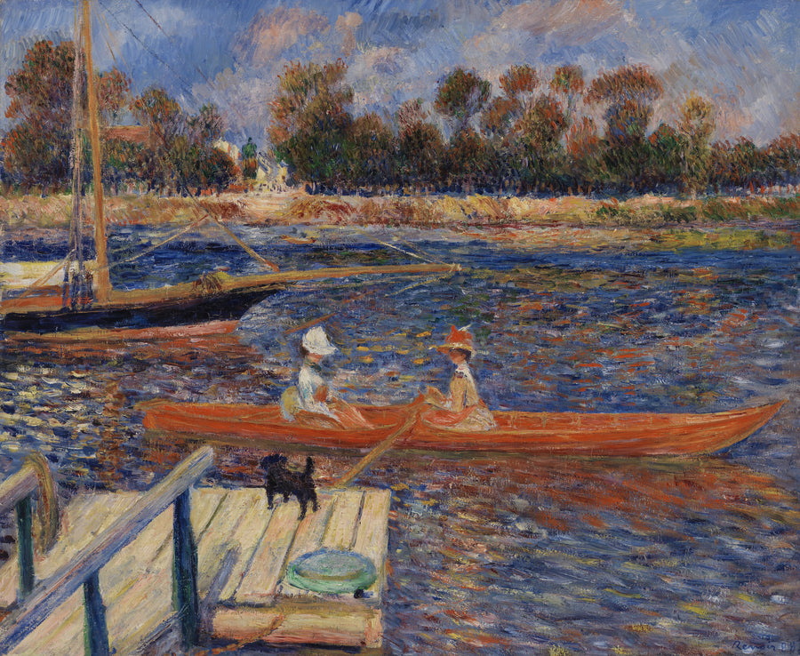 La Seine i Argenteuil (La Seine i Argenteuil) - Pierre-Auguste Renoir