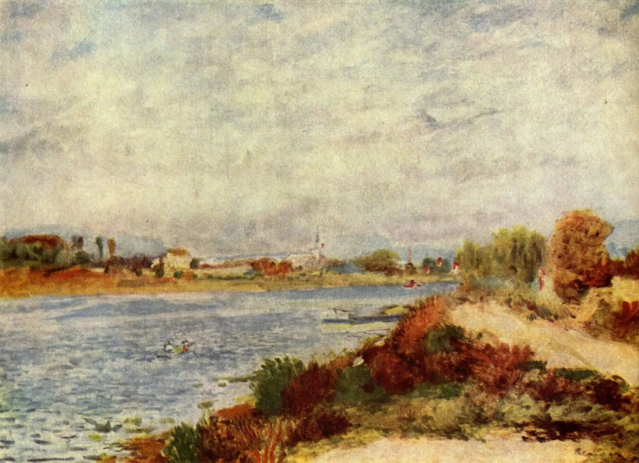 Seine vid Argenteuil - Pierre-Auguste Renoir