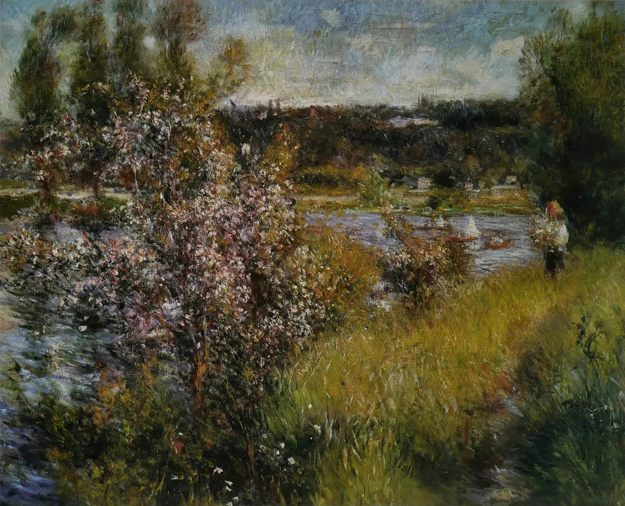 La Seine i Chatou - Pierre-Auguste Renoir