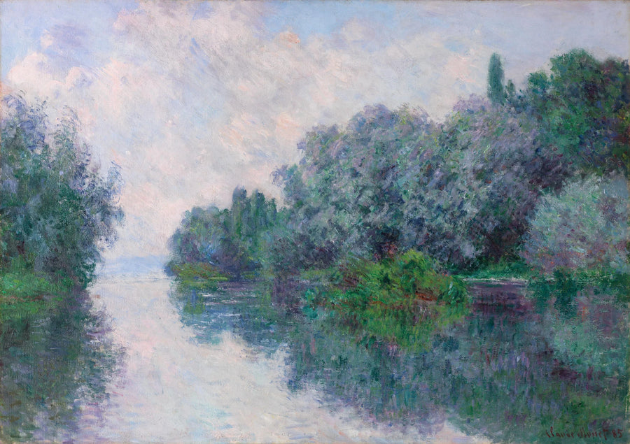 Seine vid Giverny W1007 - Claude Monet