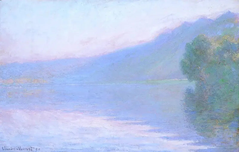 Seine vid Port-Villez W1370 - Claude Monet