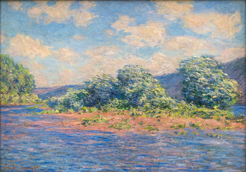 Seine vid Port-Villez - Claude Monet