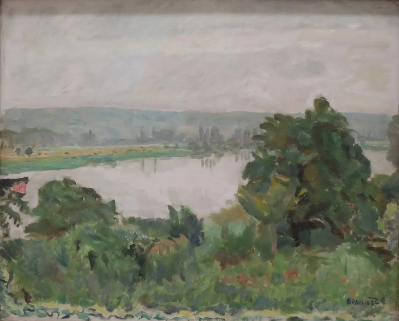 Seine nära Vernon - Pierre Bonnard