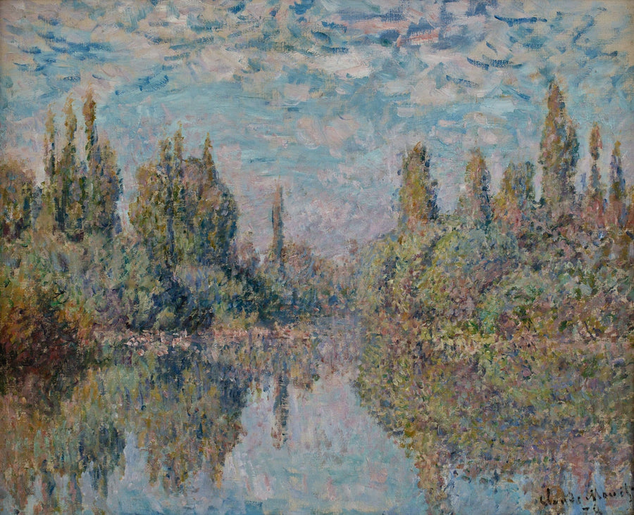 Seine vid Vétheuil W481 - Claude Monet