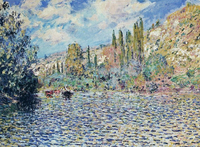 Seine vid Vétheuil W529 - Claude Monet