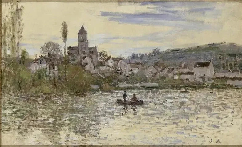 Seine vid Vétheuil W532 - Claude Monet