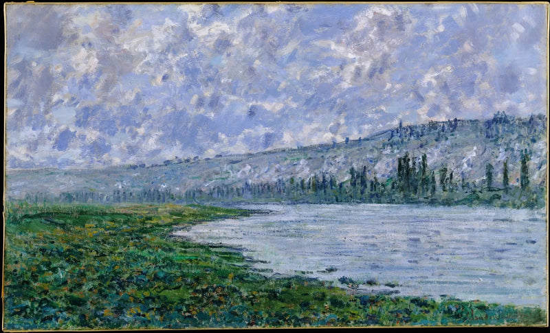 Seine vid Vétheuil W599 - Claude Monet