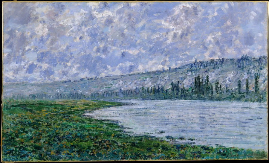 Seine vid Vétheuil W599 - Claude Monet
