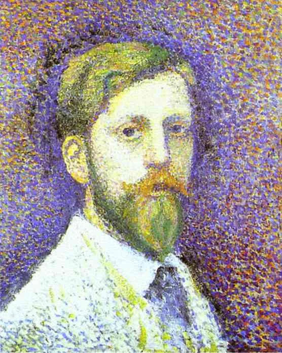 Självporträtt - Georges Lemmen