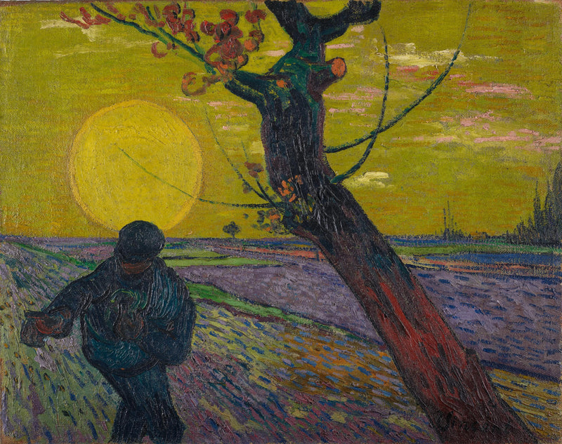 Sädesmannen i solnedgången - Vincent van Gogh